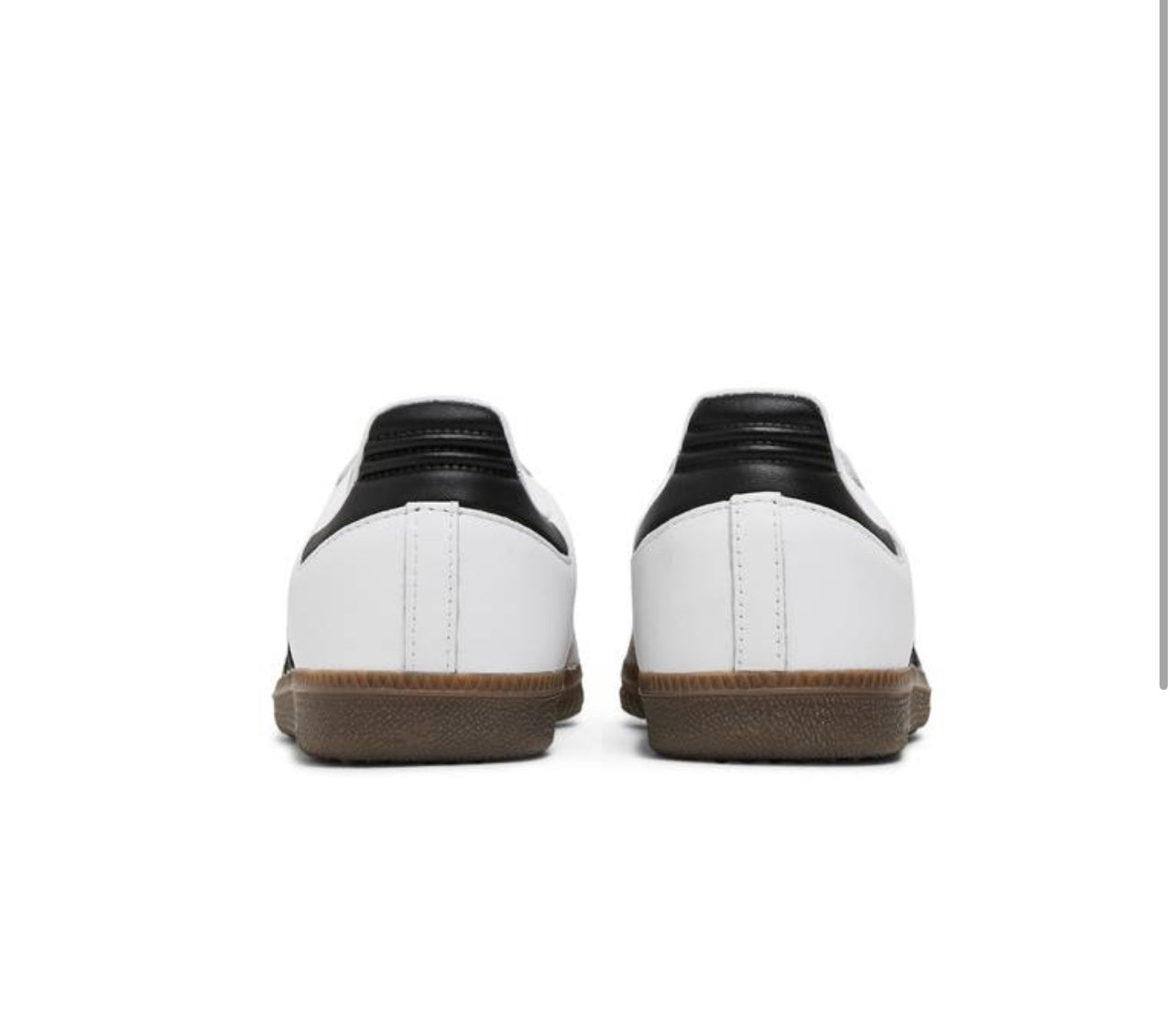 OG White and Black Gum sambas for women preorder
