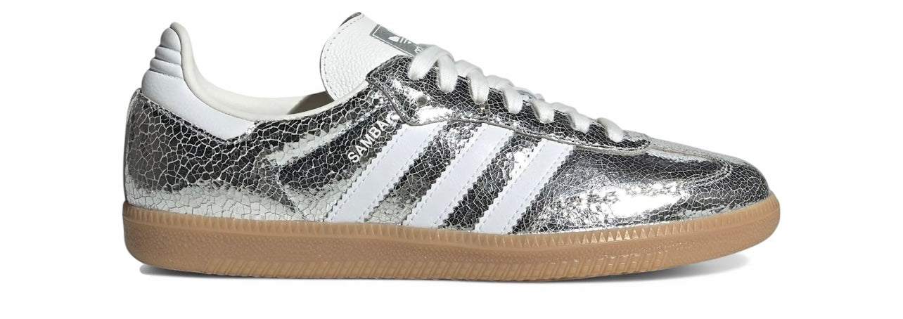 Silver sambas for women- 14 days
