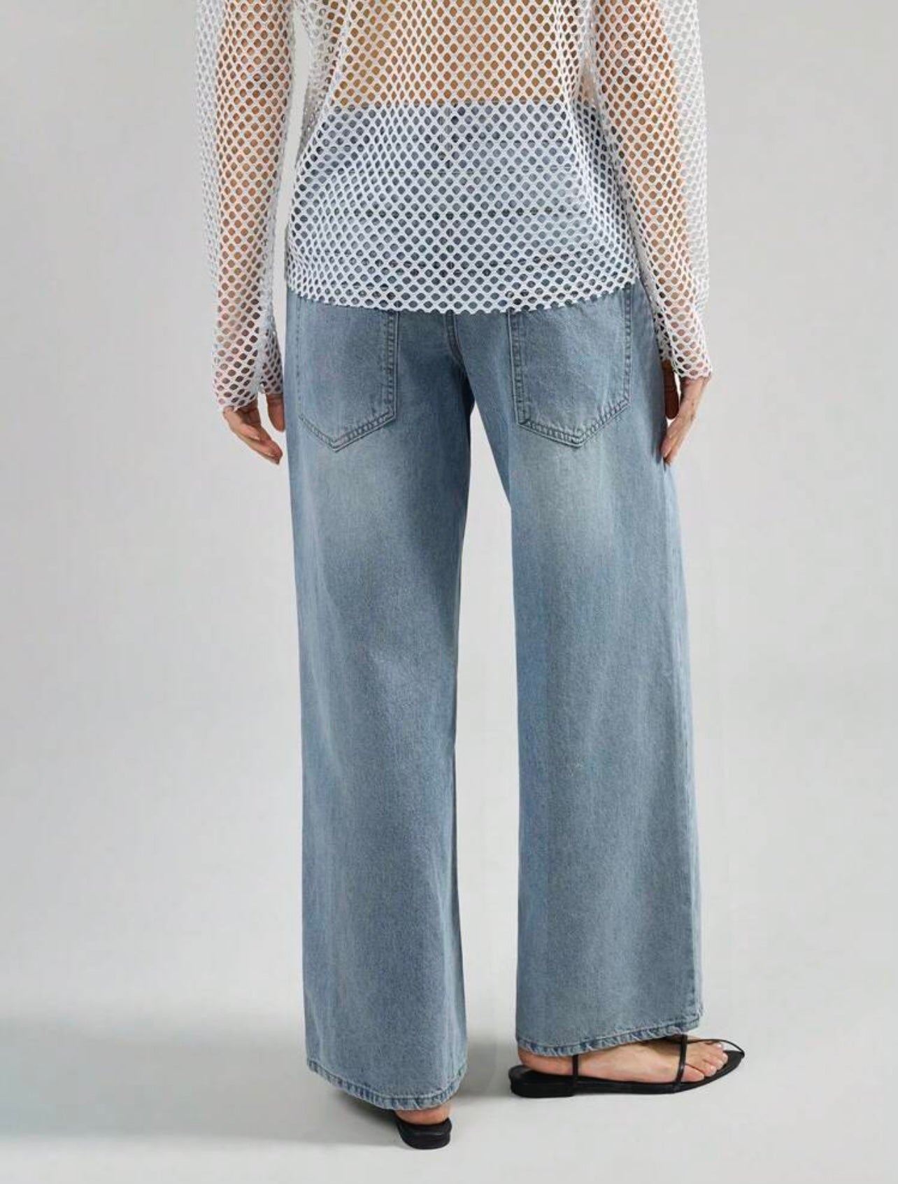 Double waist jeans