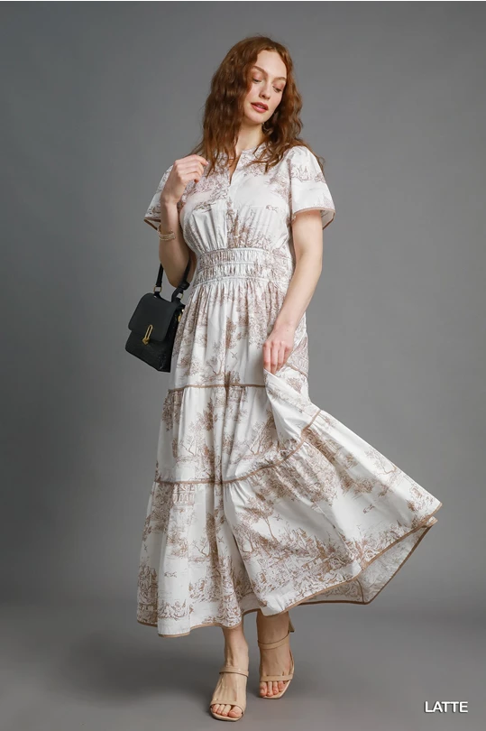 Latte D inspired dress