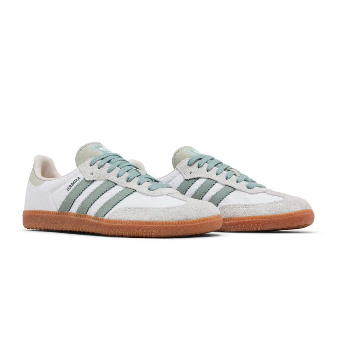 White silver green samba Women-preorder 7 days