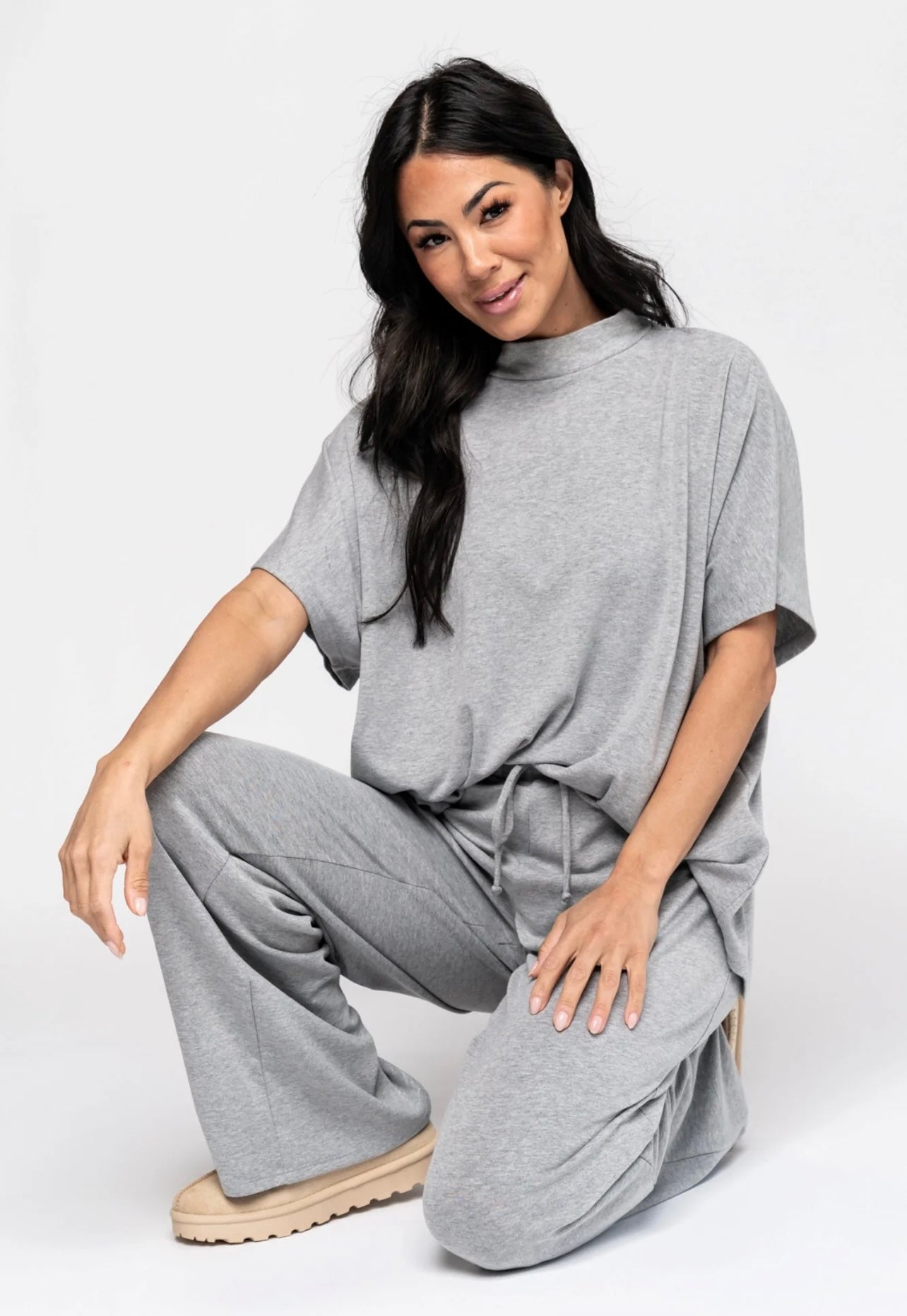 Grey cullote set de viaje69.99