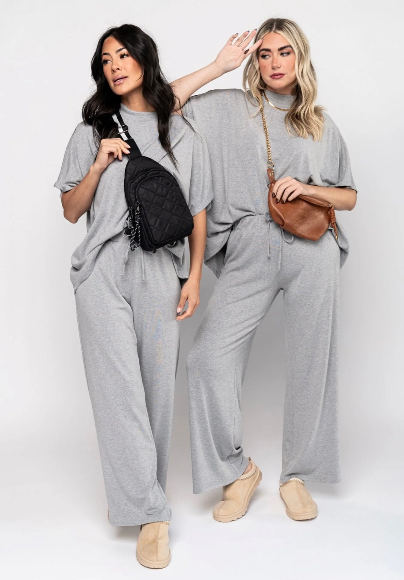 Grey cullote set de viaje69.99