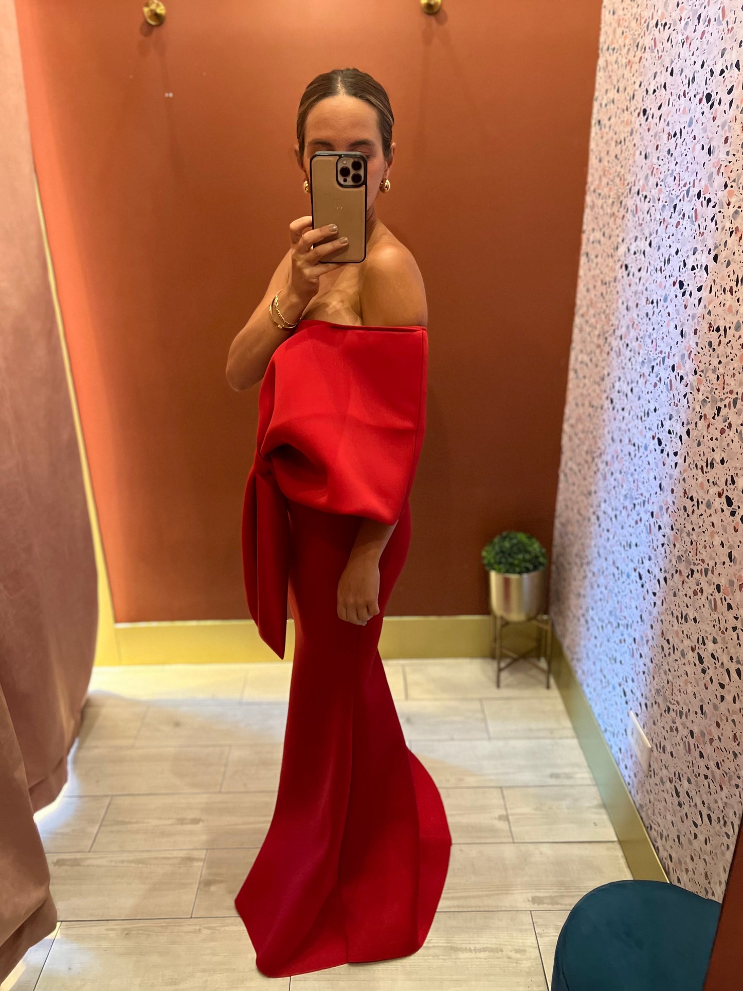 Red coquette dress $69.99