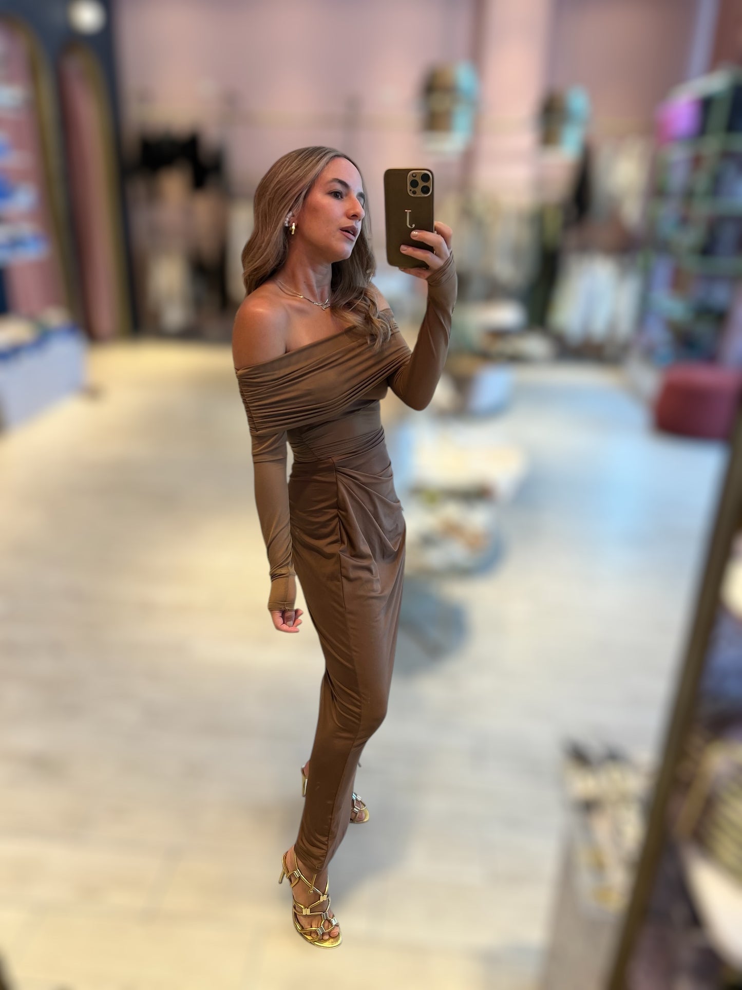 Mockha aesthetic dress