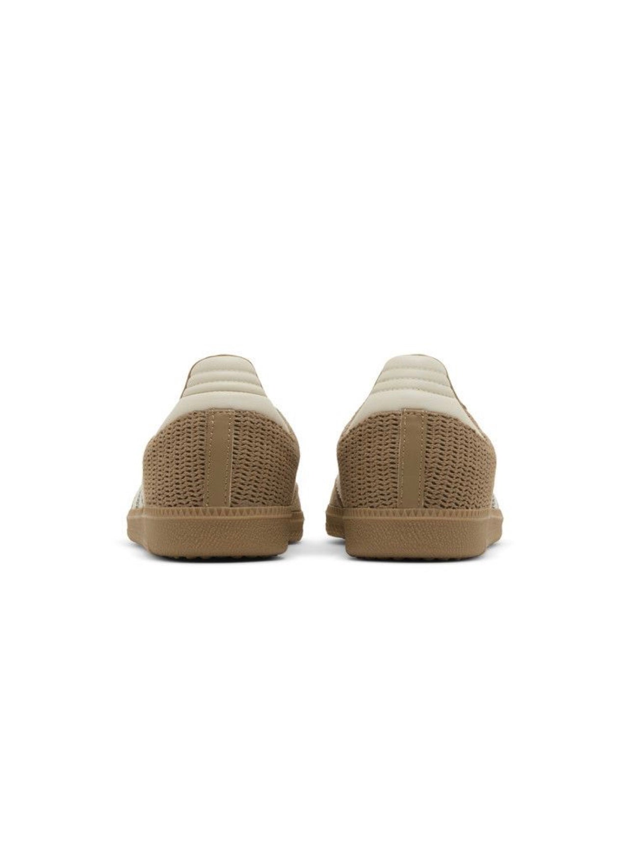 Taupe & white aesthetic samba sneakers Men-preorder 7 days