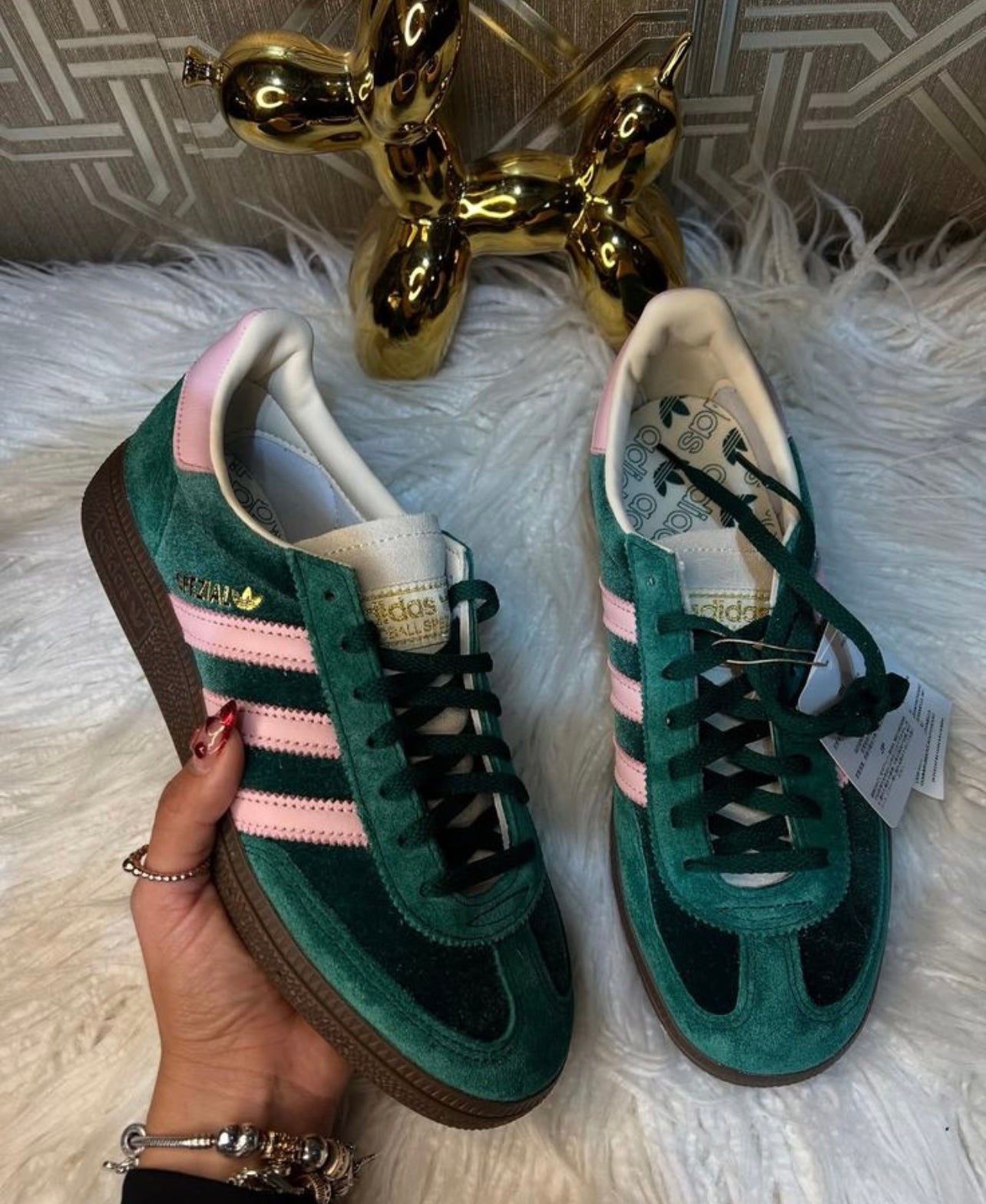 Green velvet Spezial for women