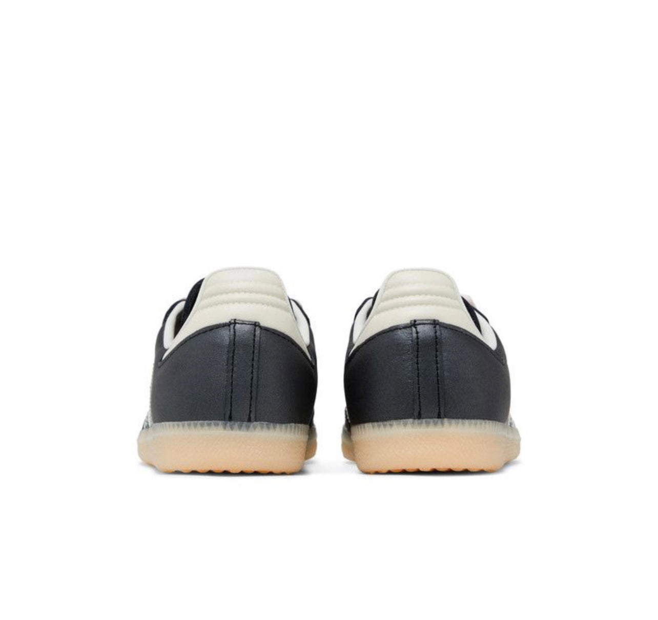 Black wonder sambas with quartz ribbon laces - women preoder 7 days