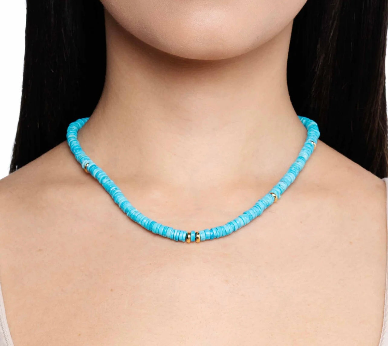 Mayamar Turquoise Stacker Necklace