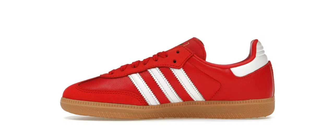 Red sambas for women - 7 days