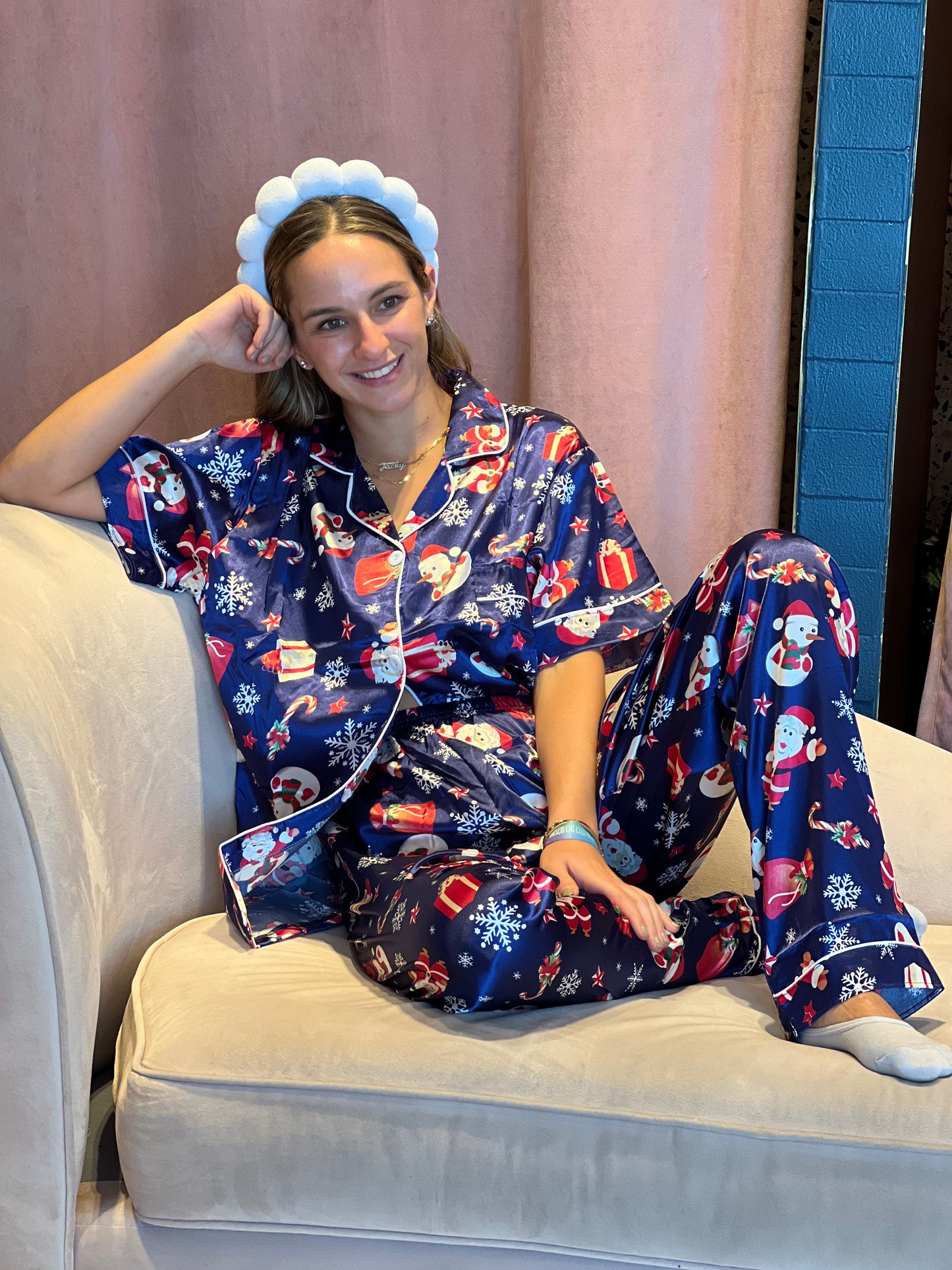 Navy christmas pijama