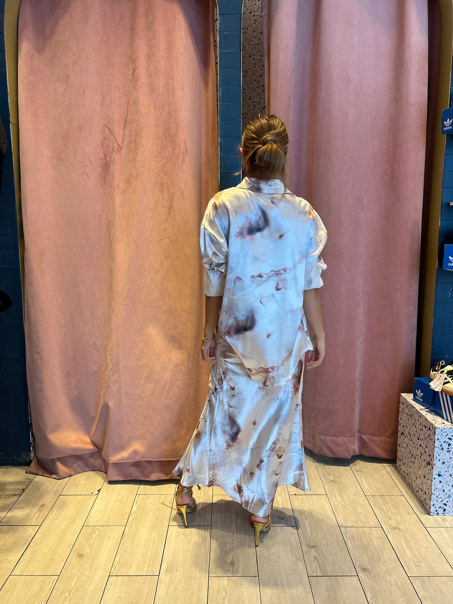 Tie Dye Silky set