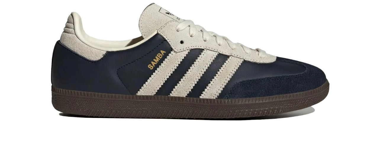 Navy & Cream samba for men