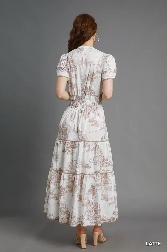 Latte D inspired dress