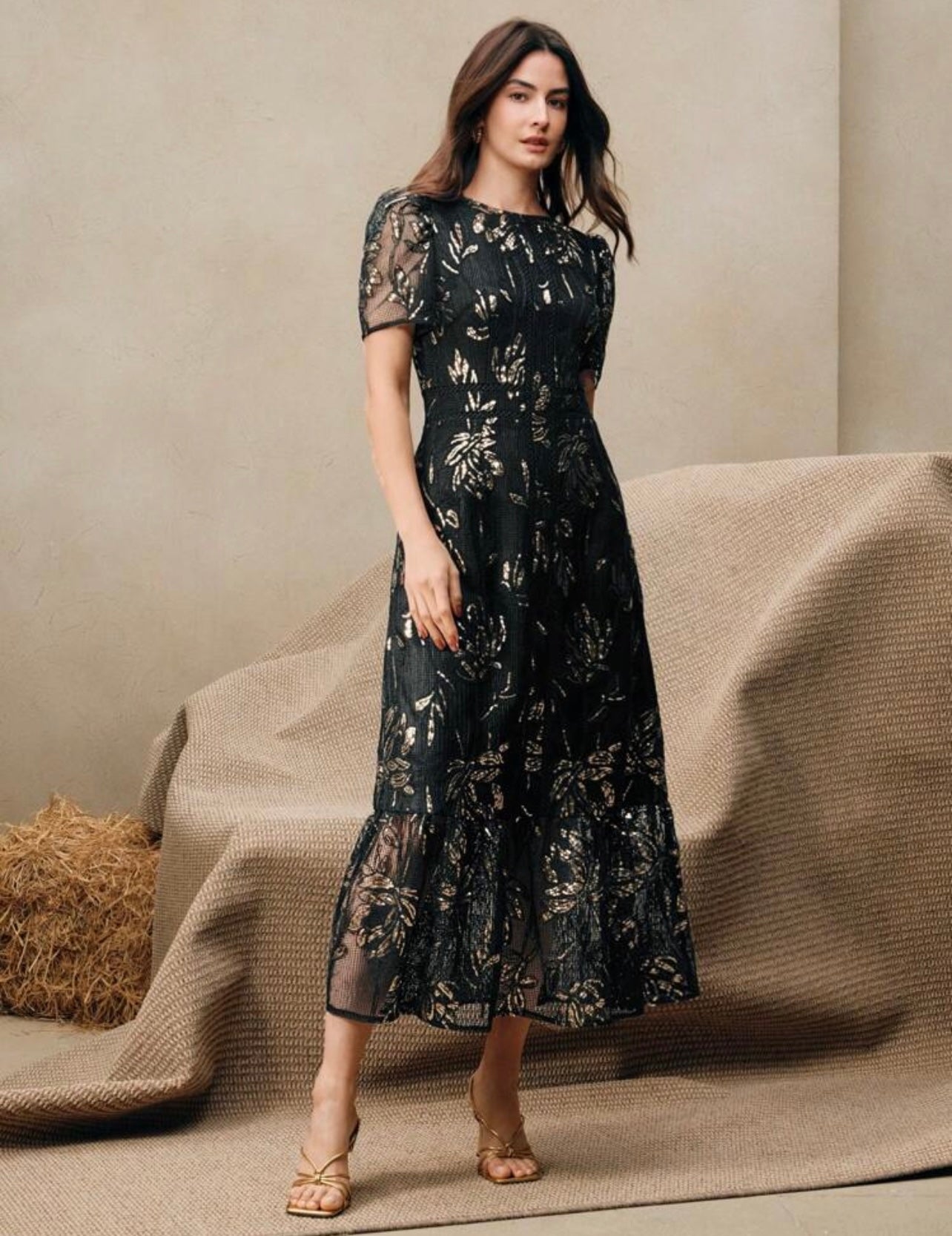 Luxury Black Bella Dress