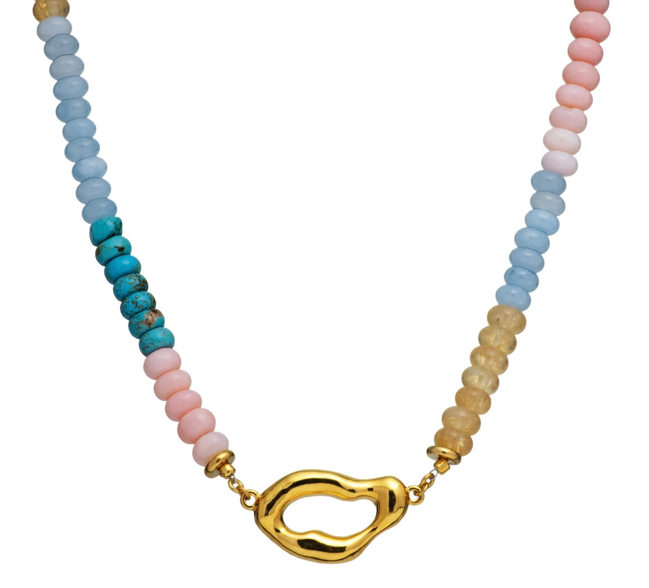 Mayamar Beaded Organic necklace