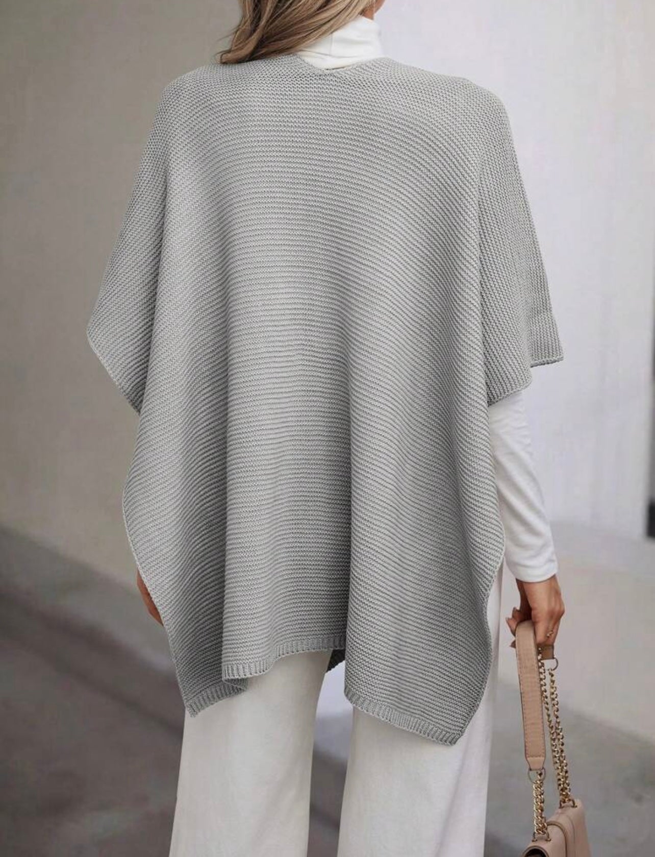 Grey cardigan
