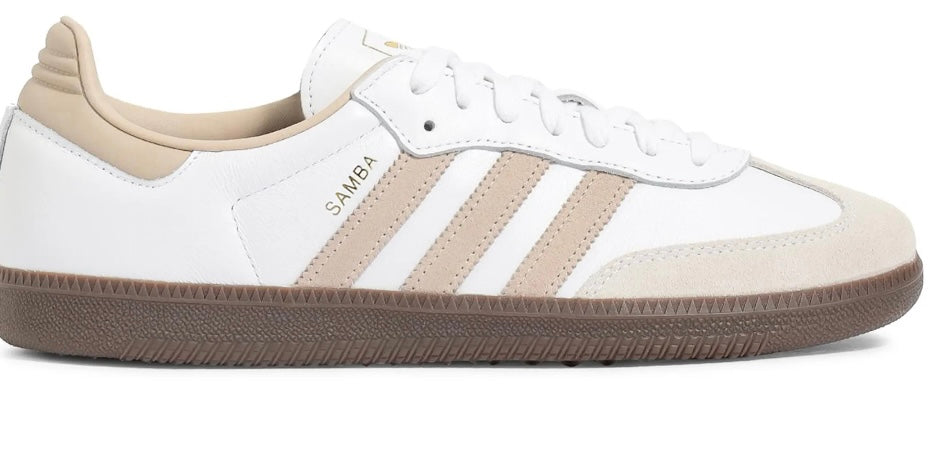 White beige sambas men 7 days
