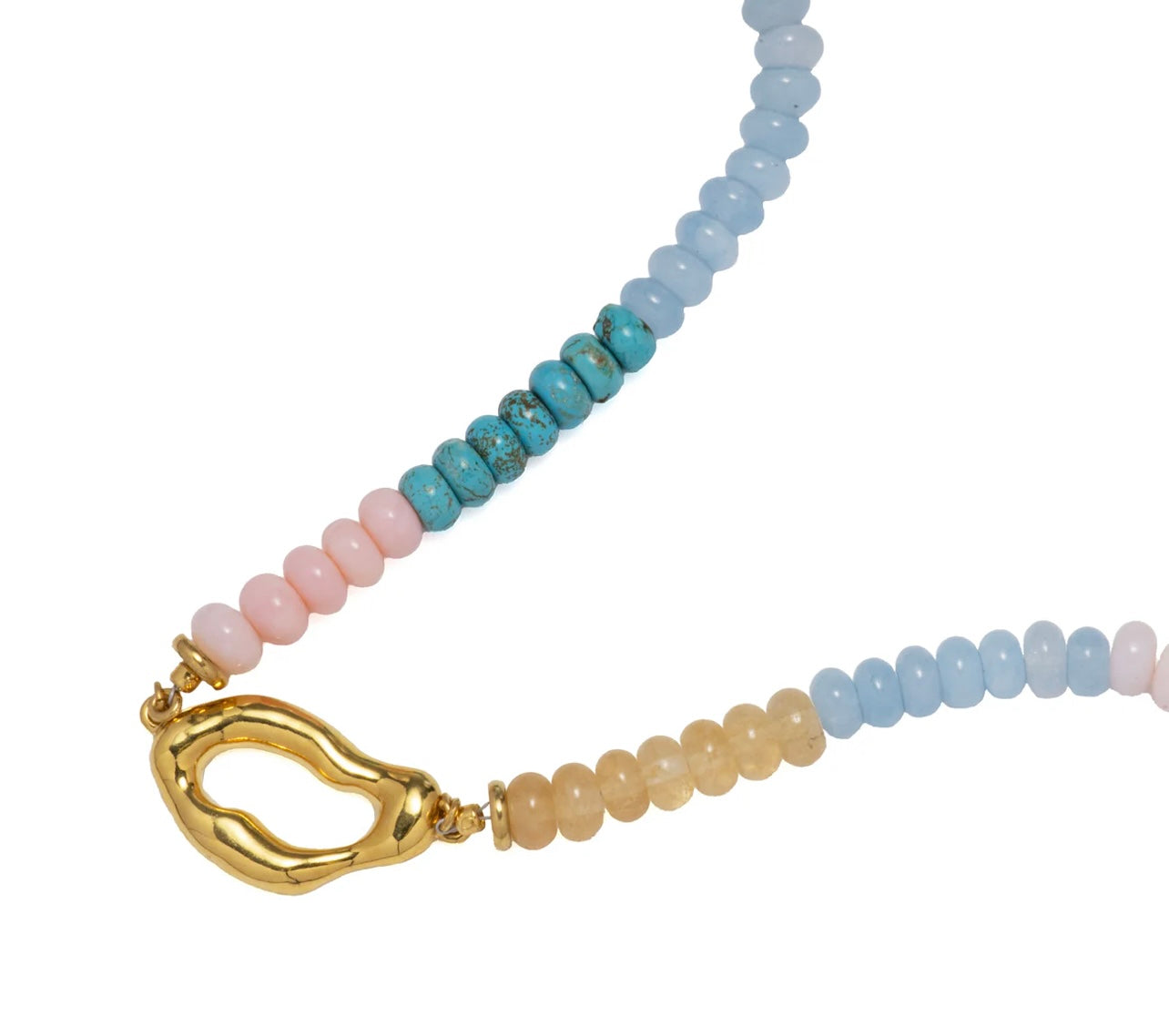 Mayamar Beaded Organic necklace