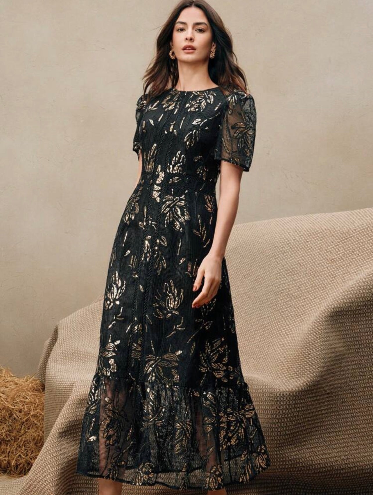 Luxury Black Bella Dress