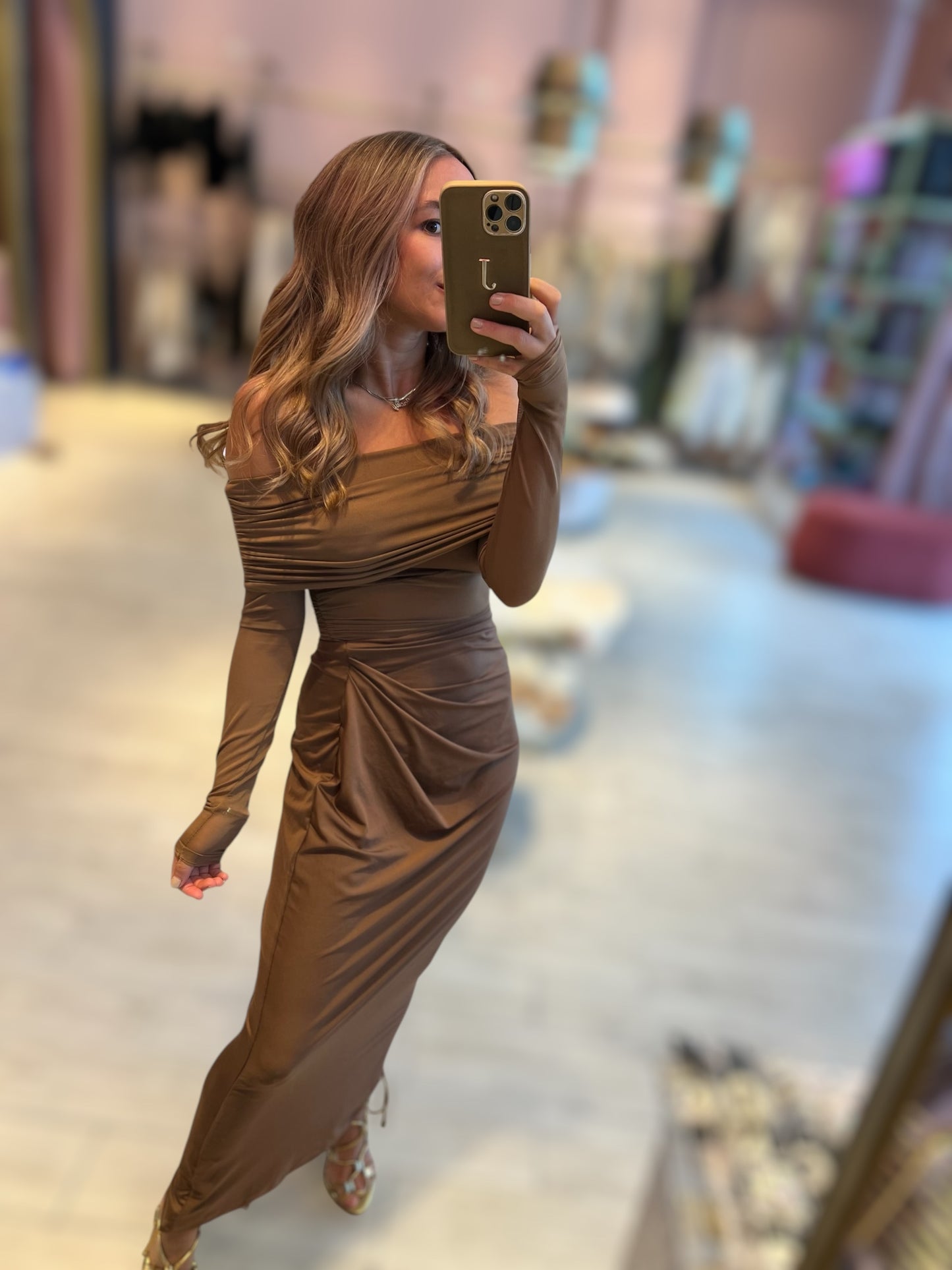 Mockha aesthetic dress