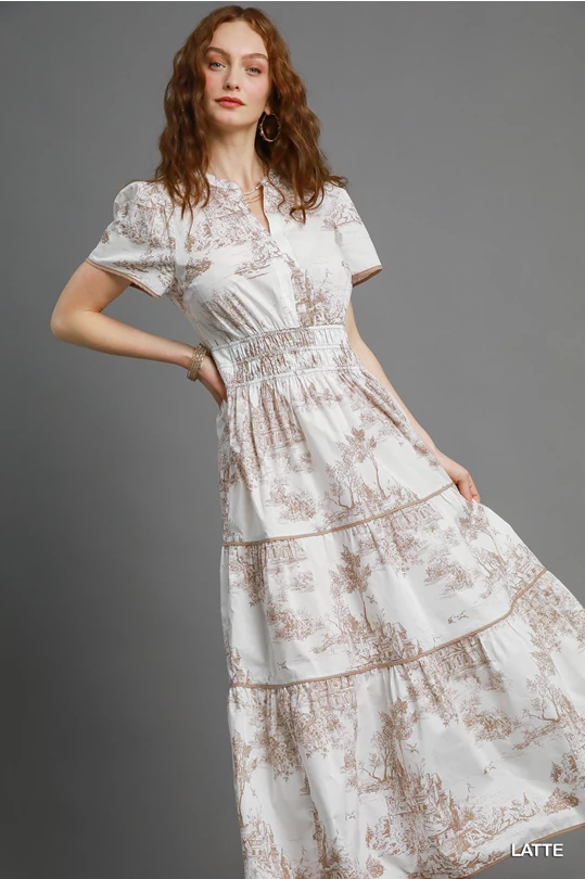 Latte D inspired dress