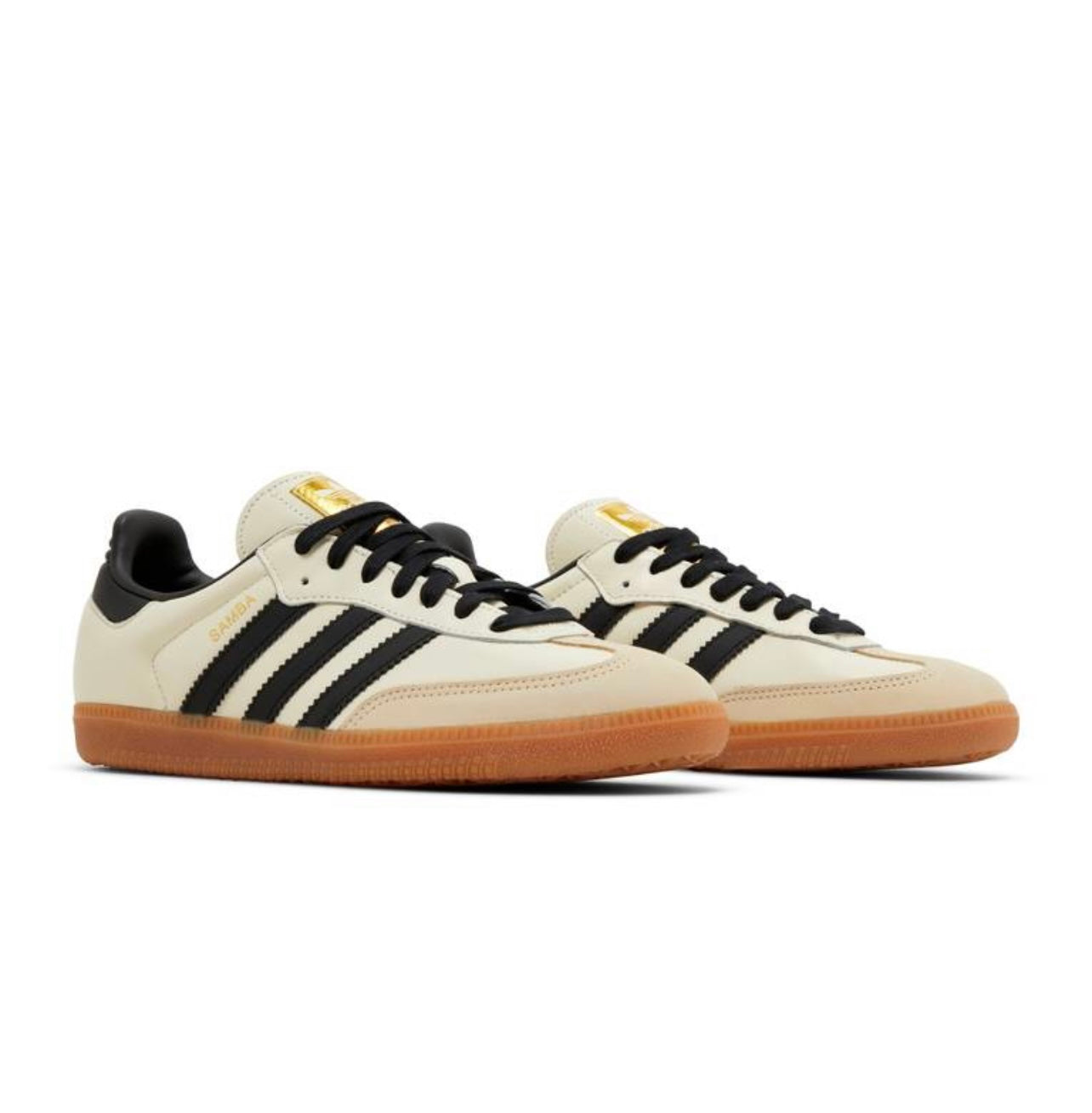 Nude & Black aesthetic Samba sneakers Women