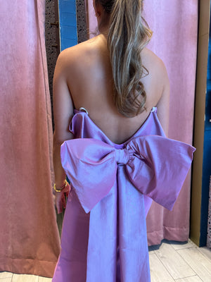 Lavender bow dress