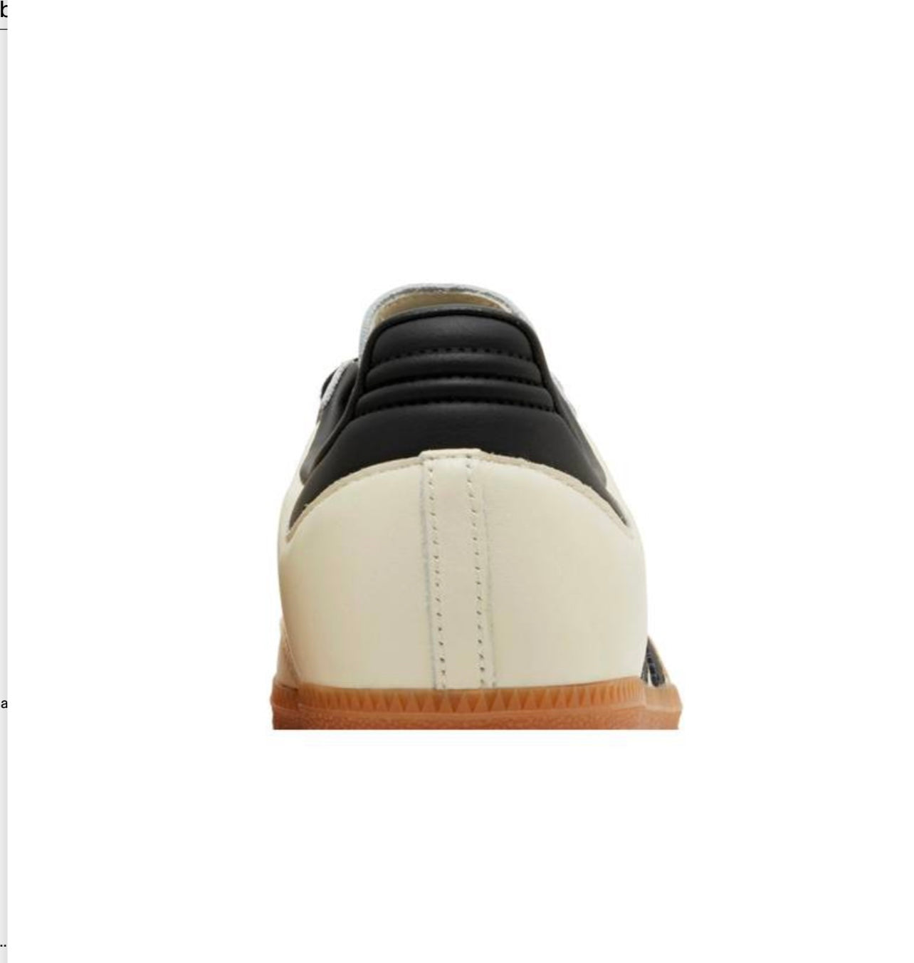 Nude & Black aesthetic Samba sneakers Women