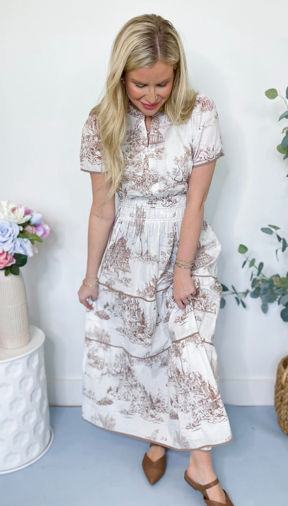 Latte D inspired dress