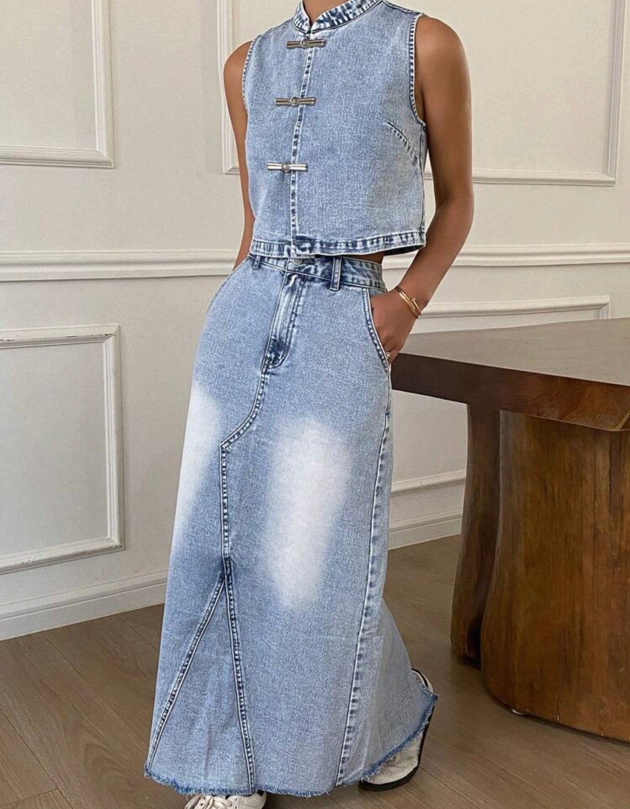 Denim aesthetic set