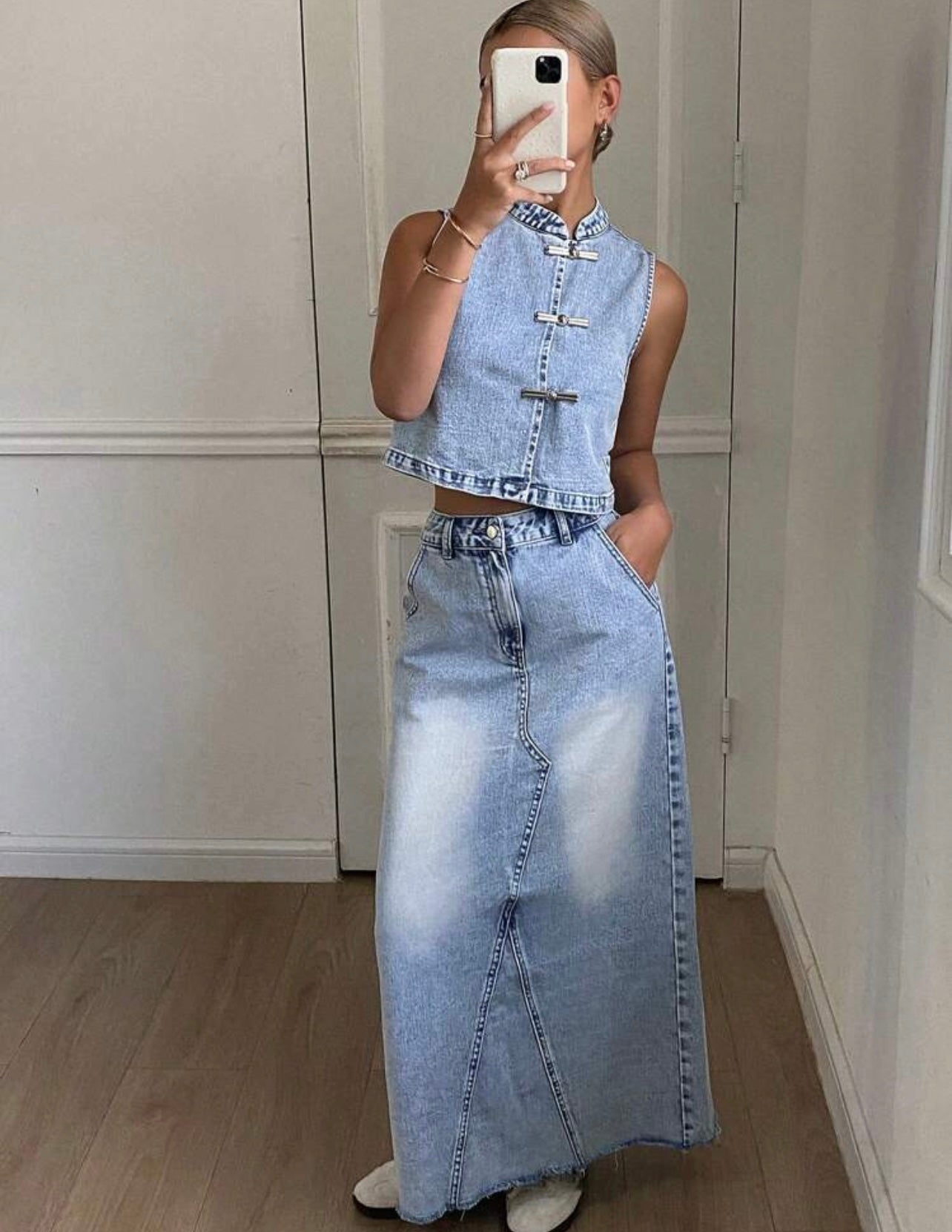 Denim aesthetic set