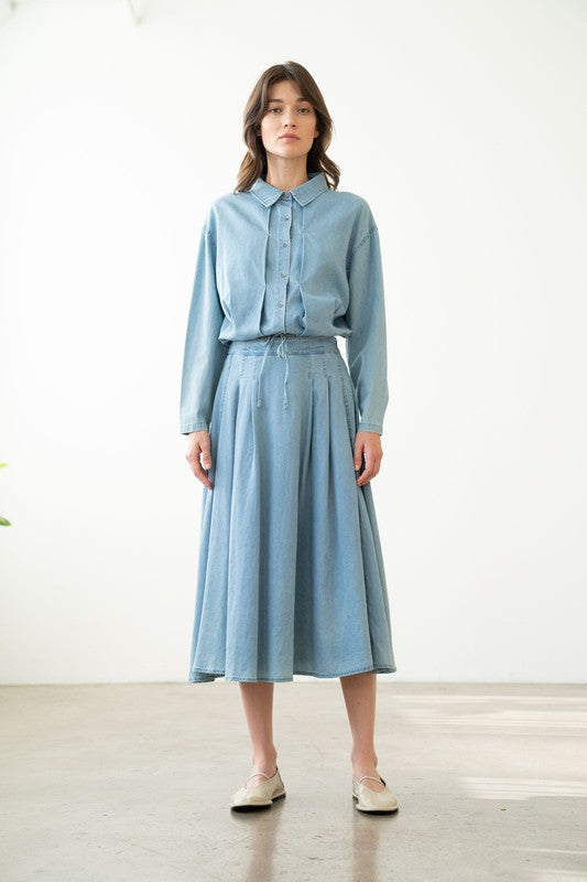 Daniela’s Denim skirt set