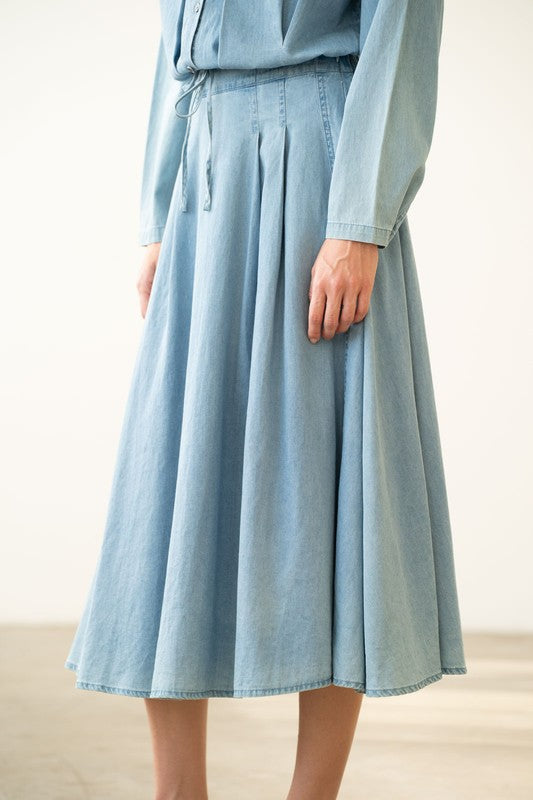 Daniela’s Denim skirt set