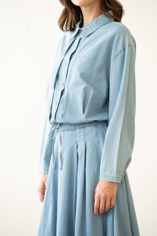 Daniela’s Denim skirt set