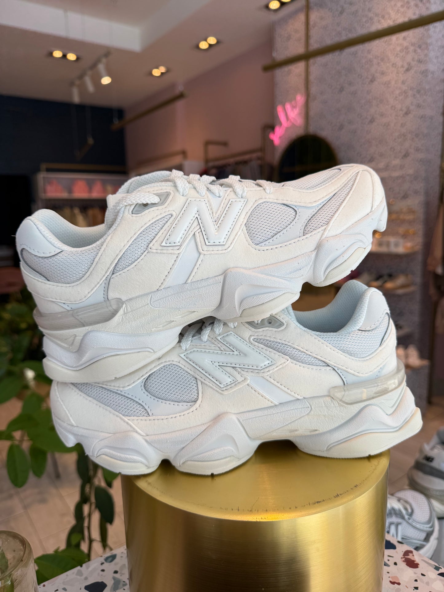 White 9060 for women New balance