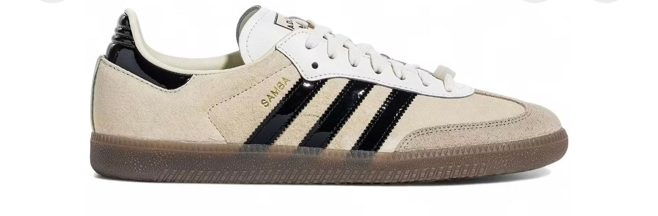 Nude & Black sambas for men - 7 days