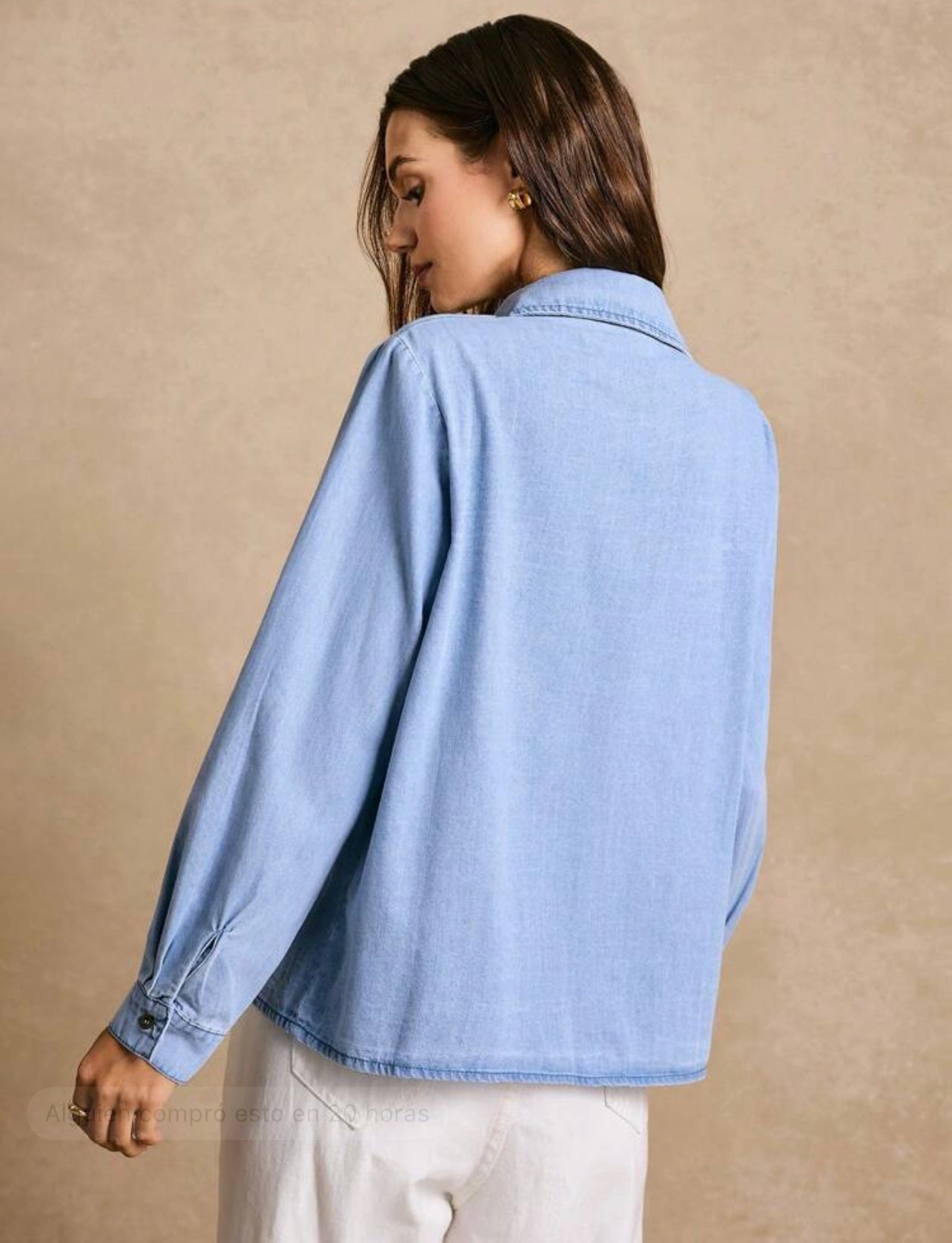 Denim embroidery shirt 20 abril