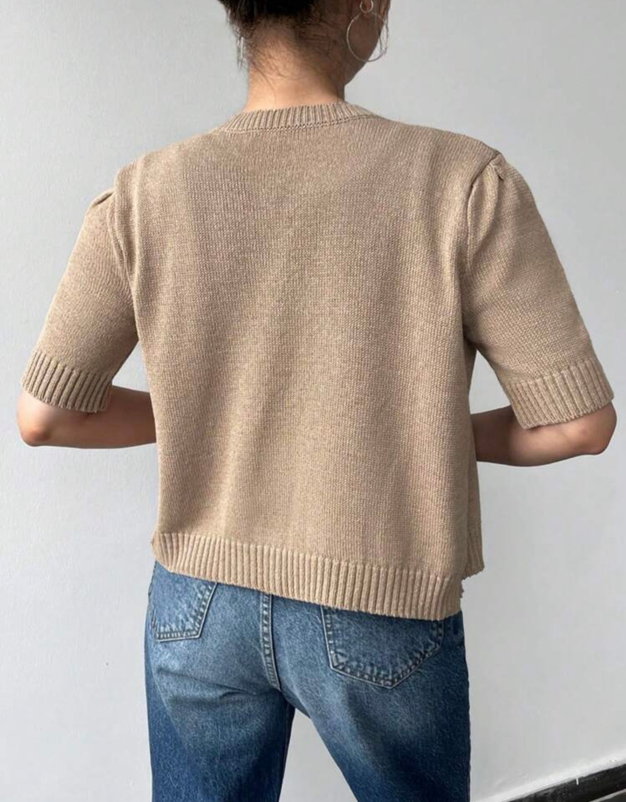 Knitted top 20 abril
