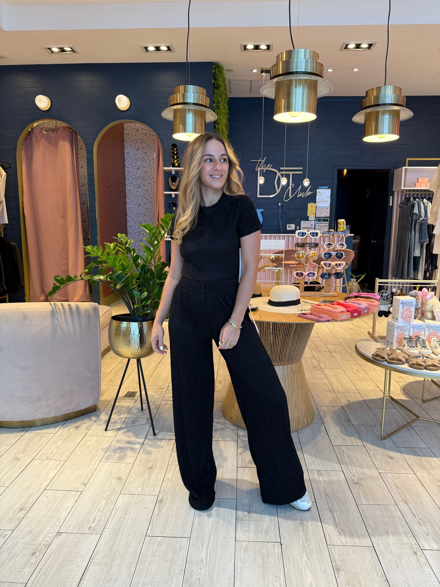 Black pant & top set  viaje