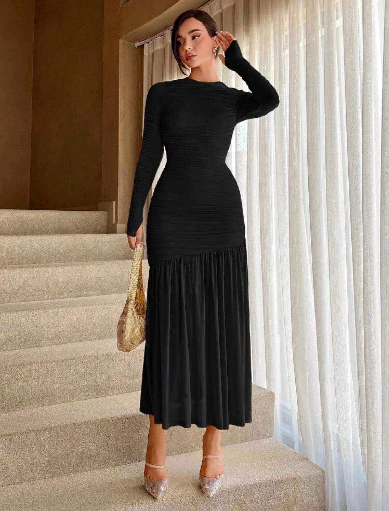 Black aesthetic dress 4 mayo