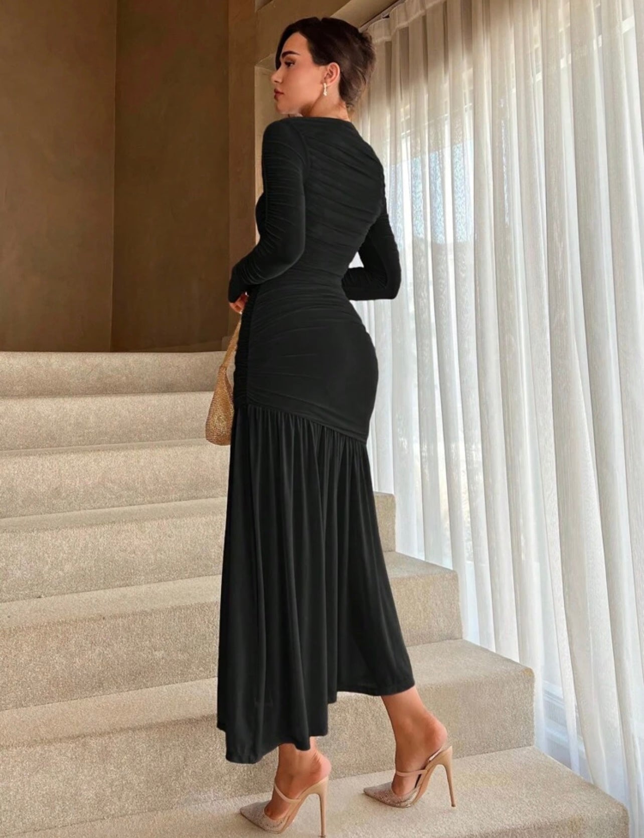 Black aesthetic dress 4 mayo