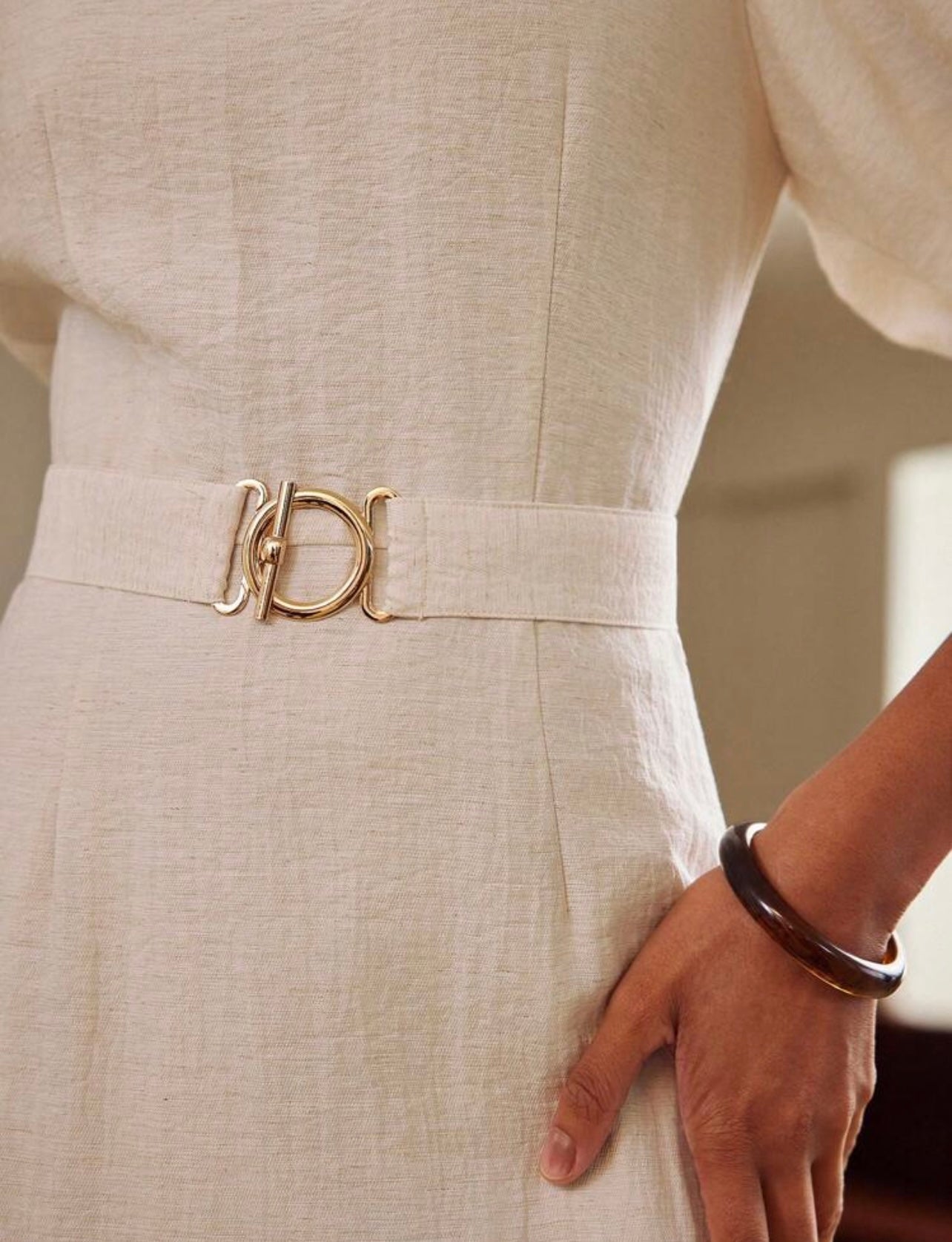 Ivory luxury dress