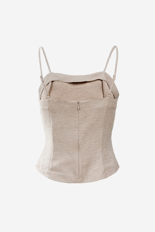Nude Silky top