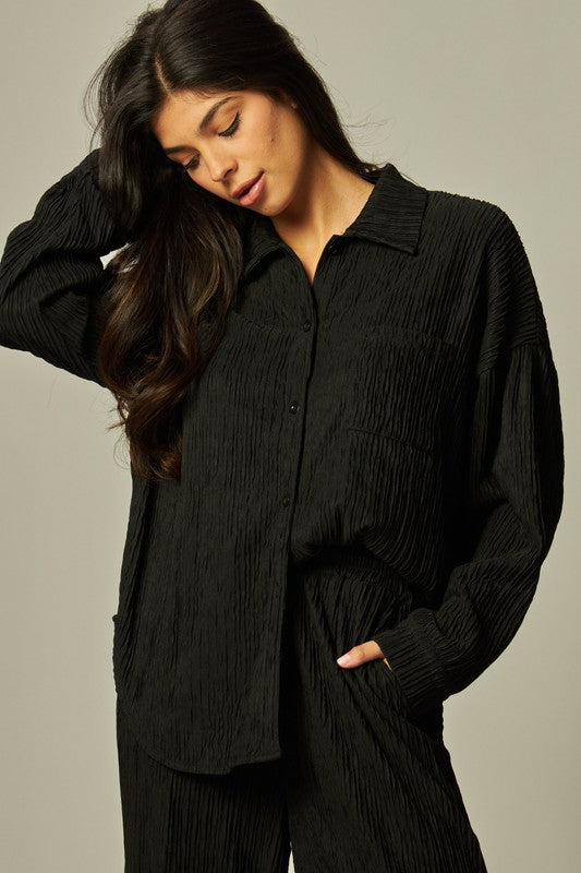 Black pants & top set viaje