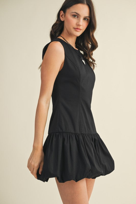 Black bubble dress 10 agosto