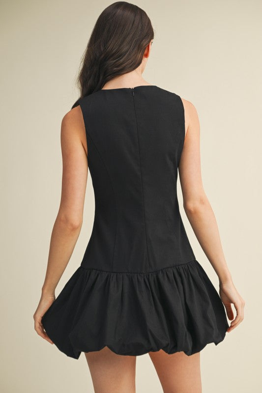 Black bubble dress 10 agosto