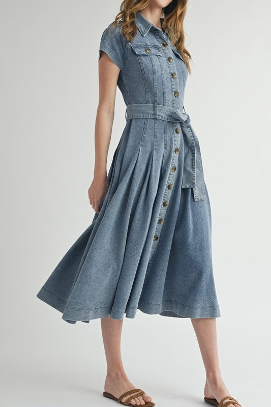 Denim midi Dress 28 julio