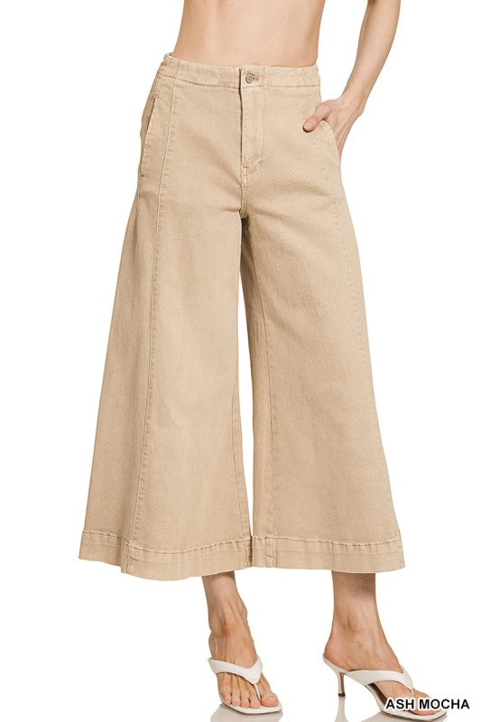 Nude denim flare pants 20 junio