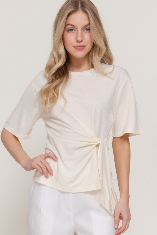 White tie top